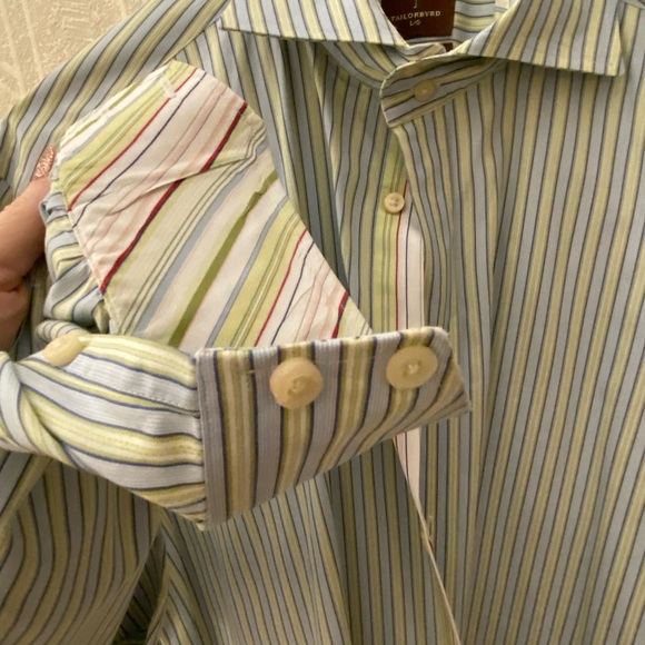 Tailorbyrd long sleeve spread collar shirt - Picture 6 of 6